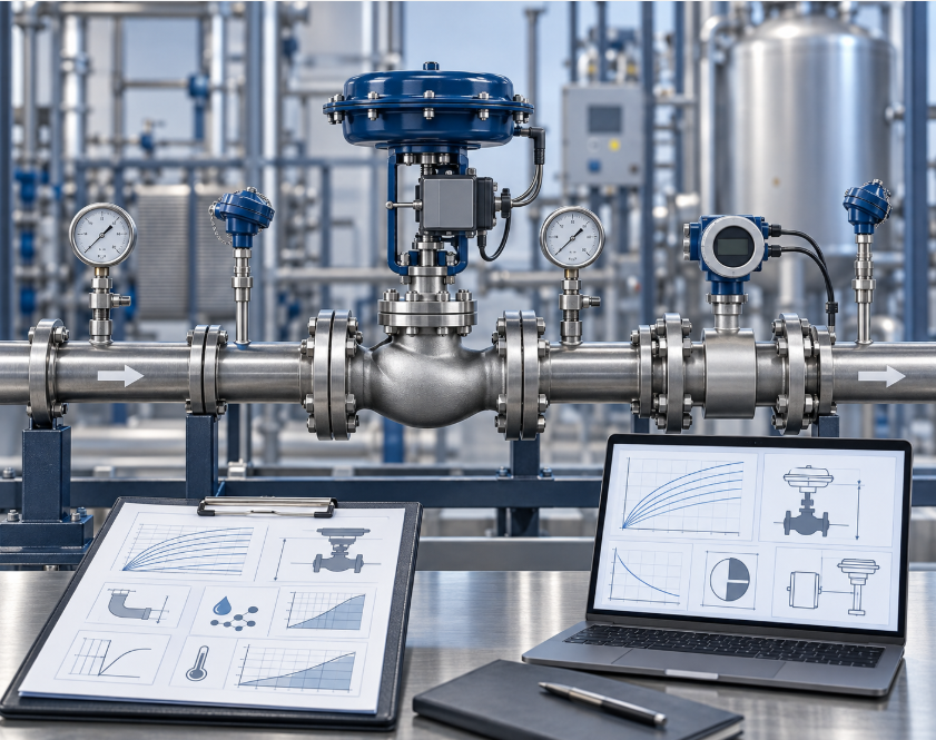 Quelles informations sont n&eacute;cessaires pour dimensionner une vanne industrielle&nbsp;?