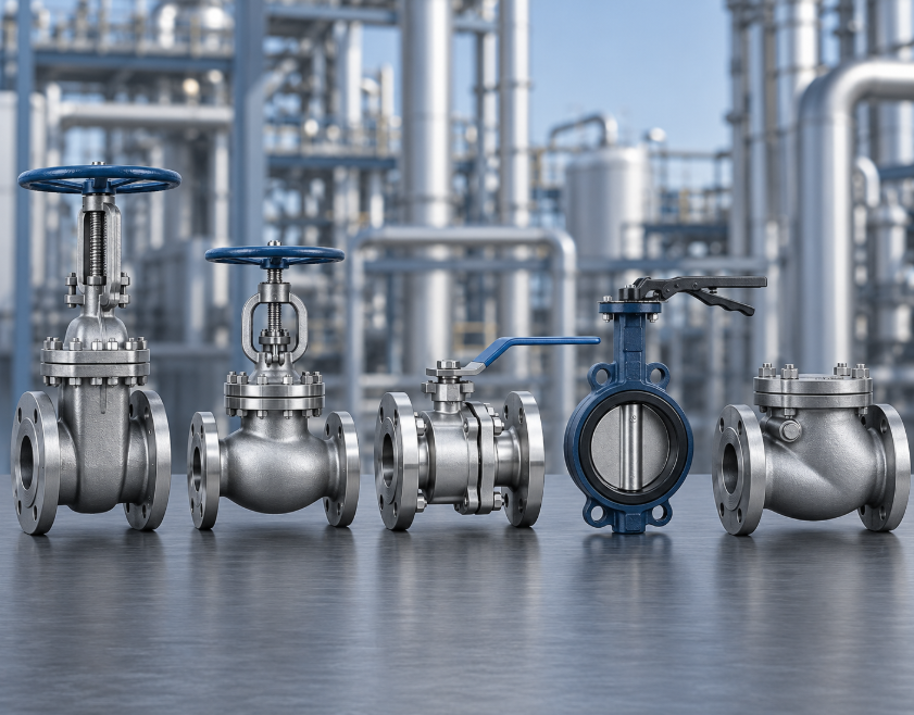 Quels sont les principaux types de vannes industrielles ? 